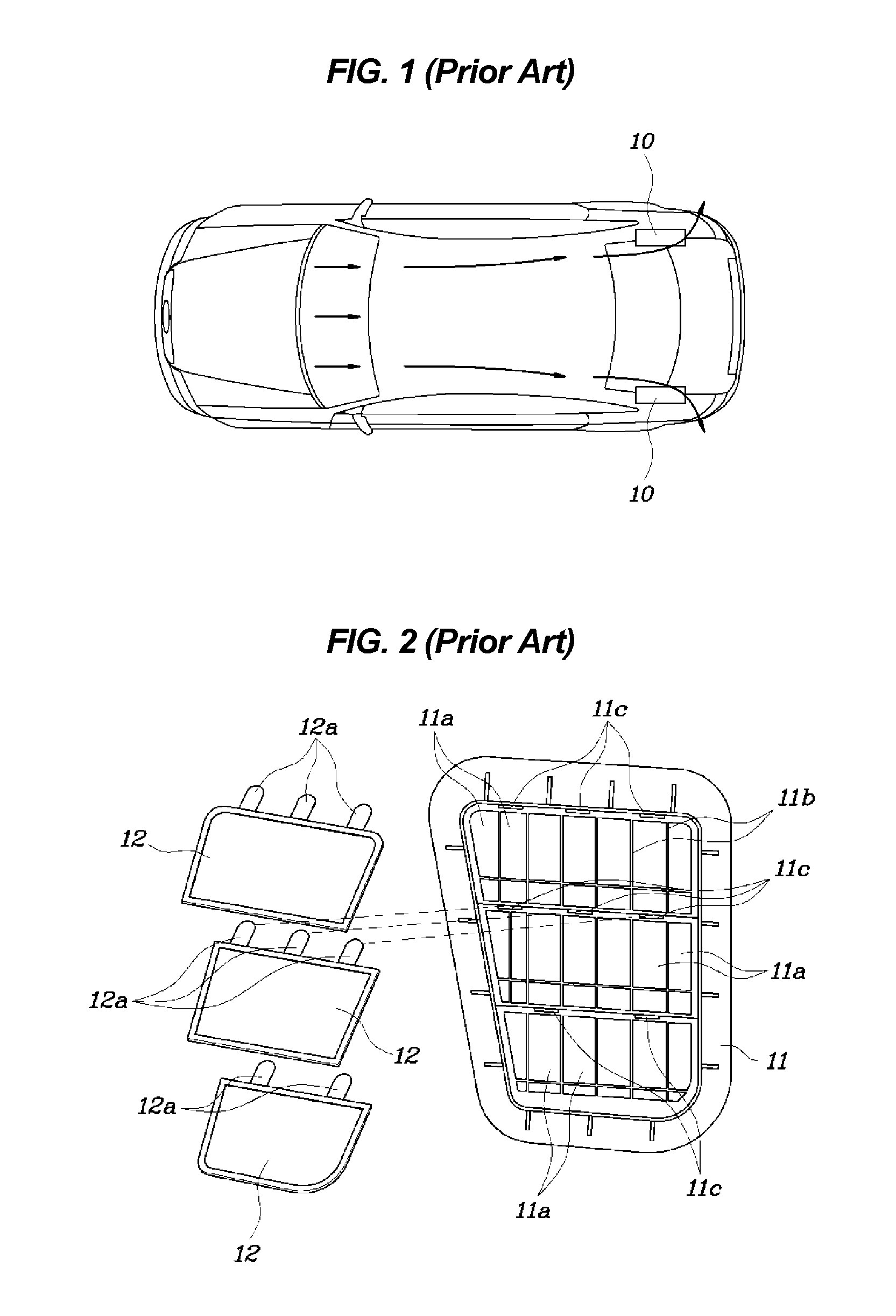 Air extractor grill for vehicle