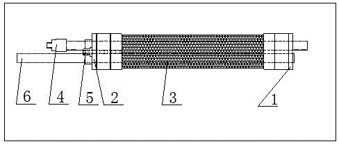 Method and device for quickly measuring coal seam gas pressure by upward long-distance drilling