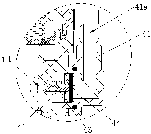 Electromagnetic valve device with backflow preventing function and automatic sewage isolating function