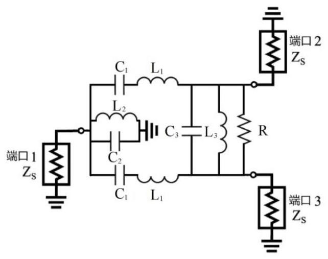 Dual Bandpass Responsive Lumped Element Power Divider with -/+45° Phase Shift