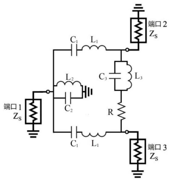 Dual Bandpass Responsive Lumped Element Power Divider with -/+45° Phase Shift