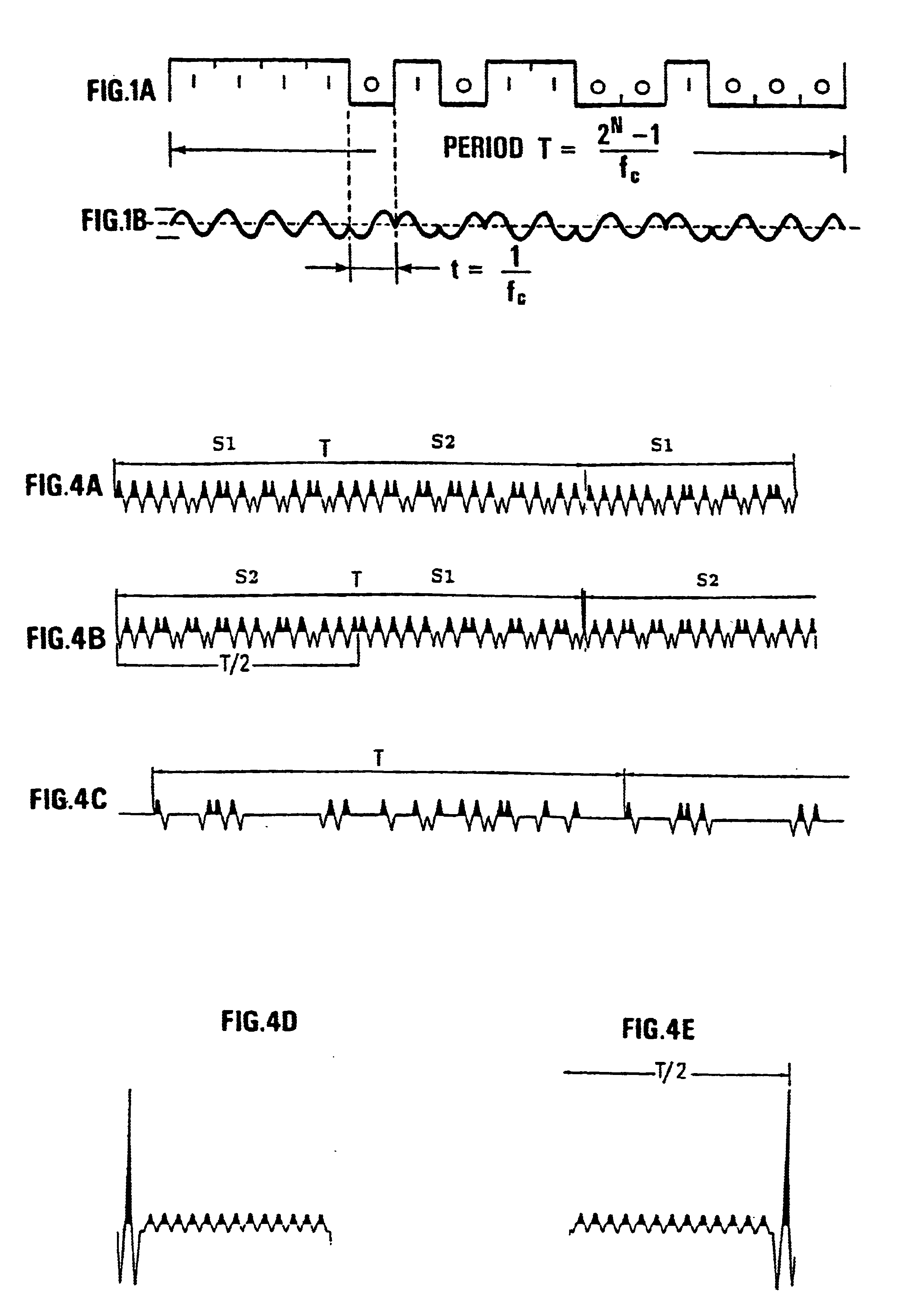 Seismic prospecting method and device using simultaneous emission of seismic signals obtained by coding a signal by pseudo-random sequences