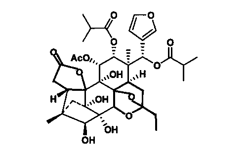 Application of Chukrasone B in preparing medicines for treating atherosclerosis