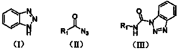 Preparation method of carbamyl benzotriazole