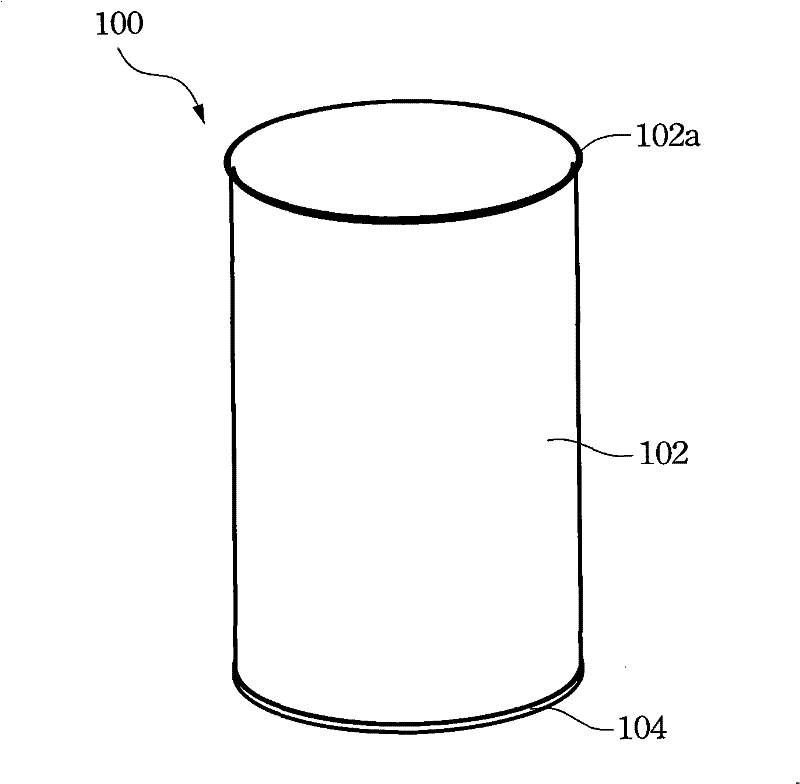 Fake sealing device and method for synthetic paper cans