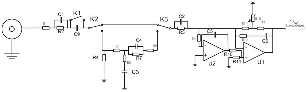 Signal conditioning circuit capable of program-controlled compensation