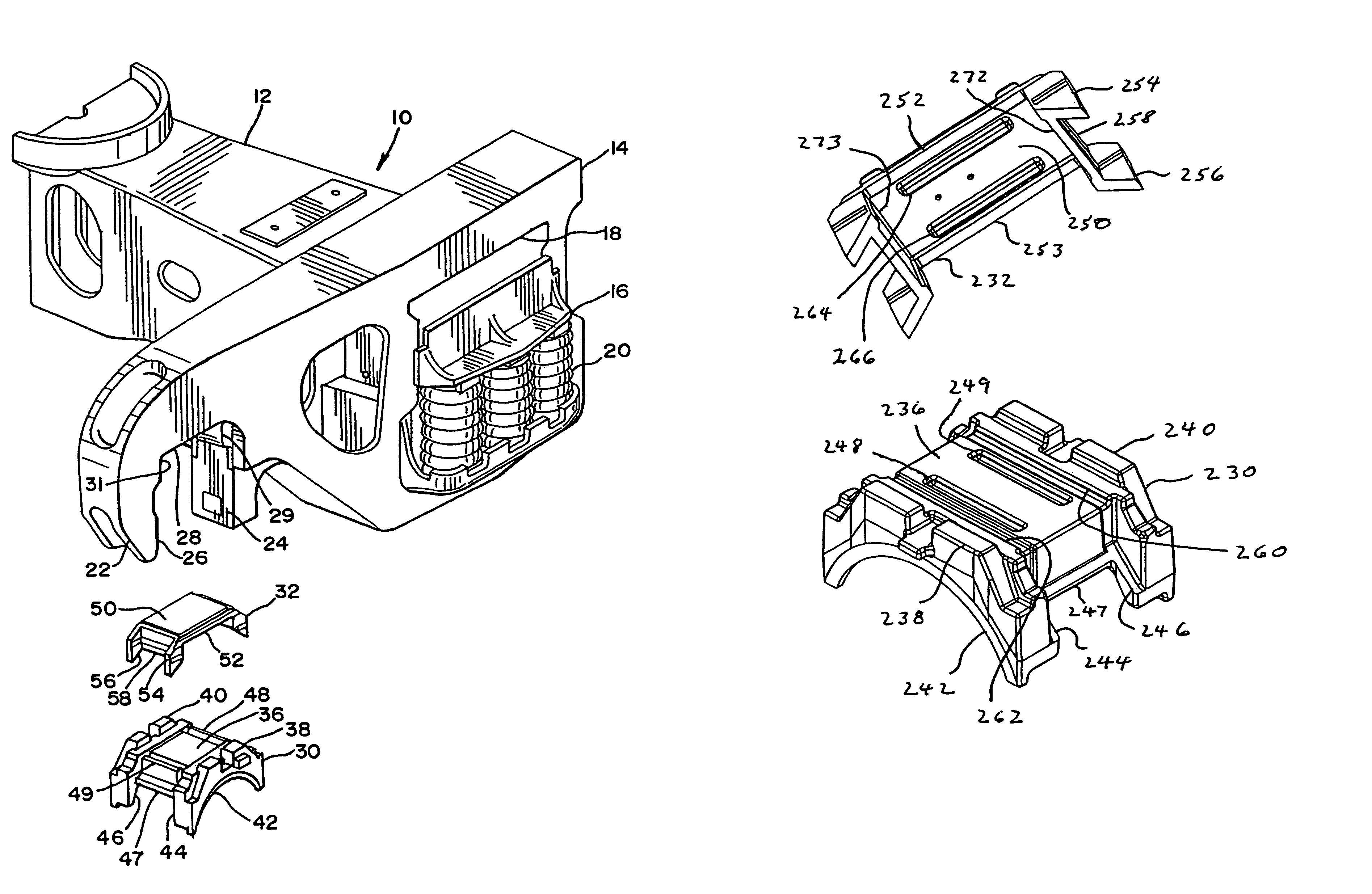 Railway truck pedestal bearing adapter