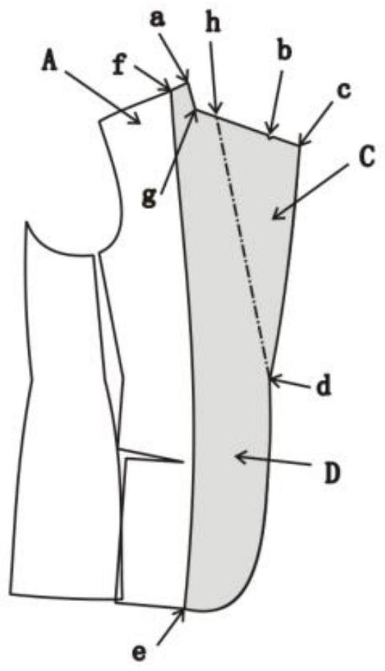 A method of manufacturing lapel inlaid clothing