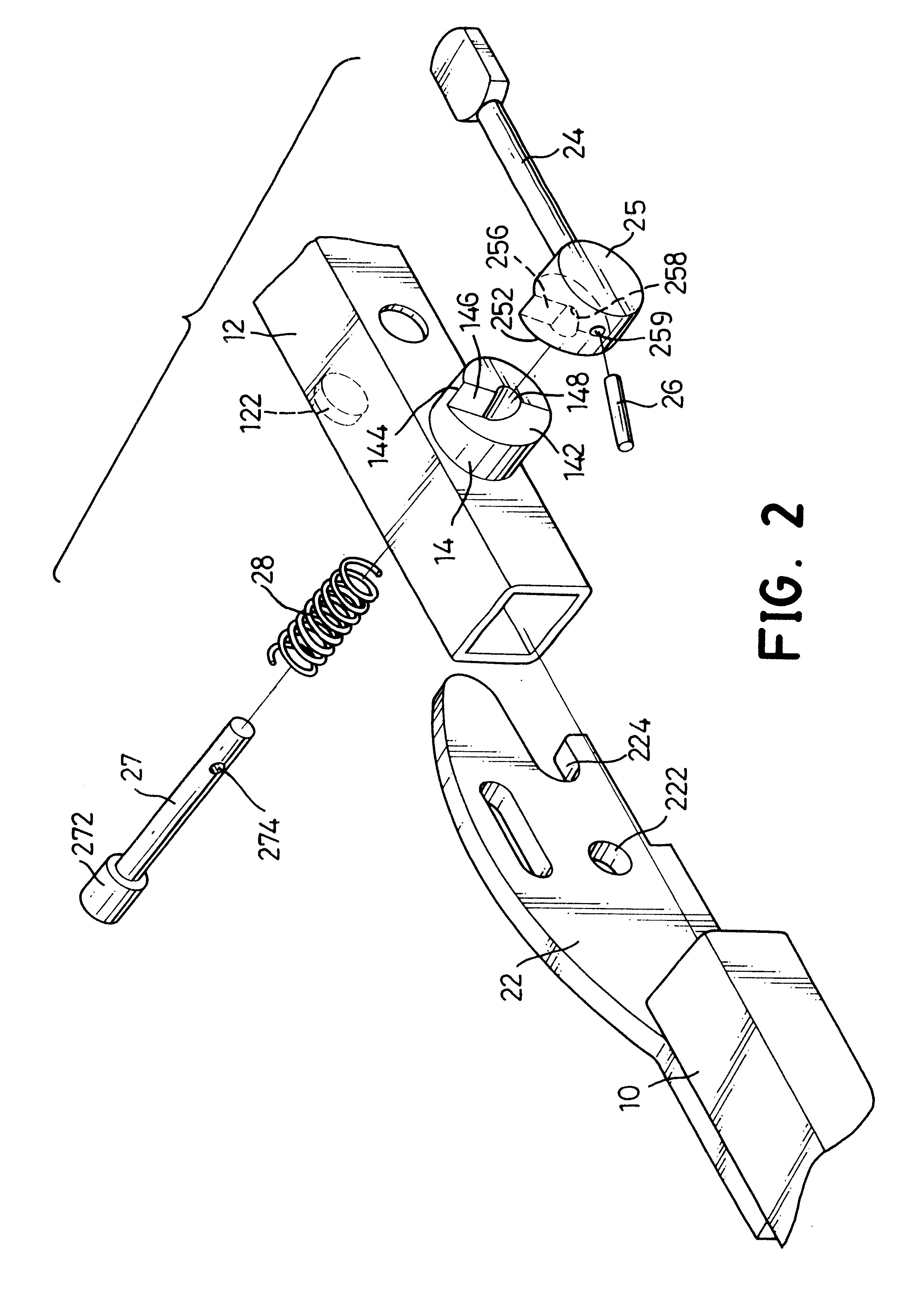 Separable frame for an electric scooter
