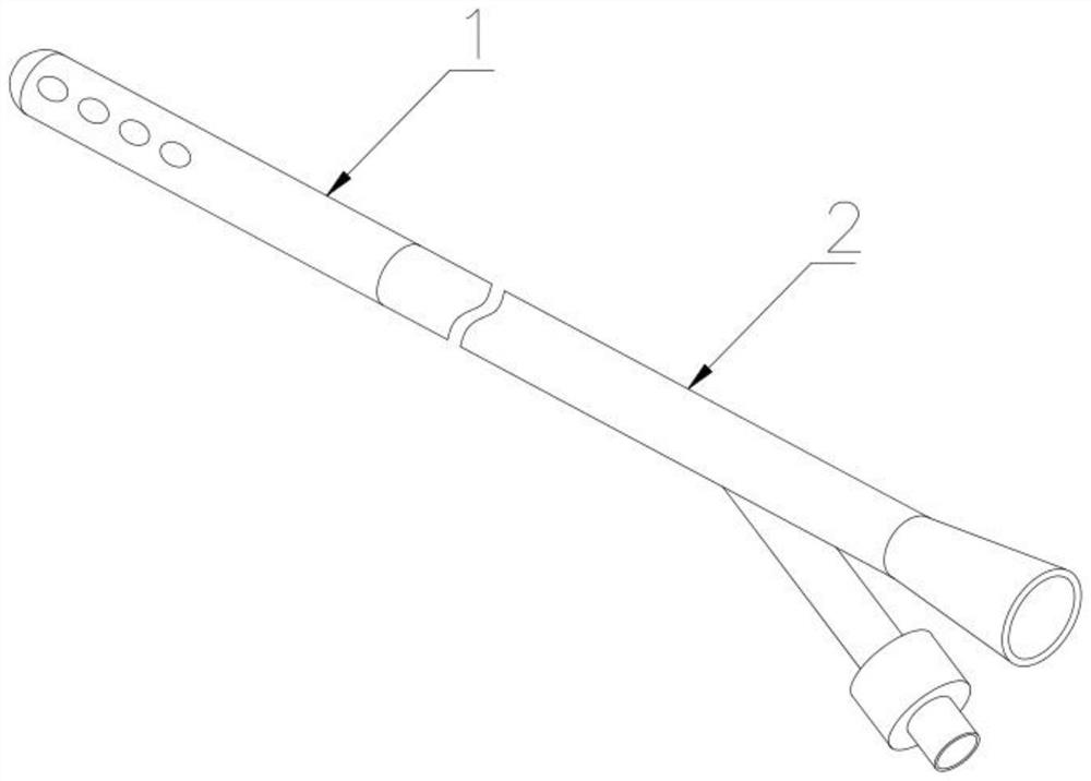 Shaping-controllable craniocerebral drainage tube