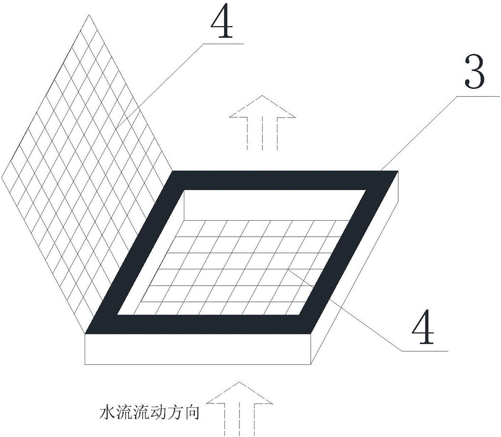 Vertical permeability clogging and reduction testing device of geocomposite drainage material filter membrane and detection method thereof