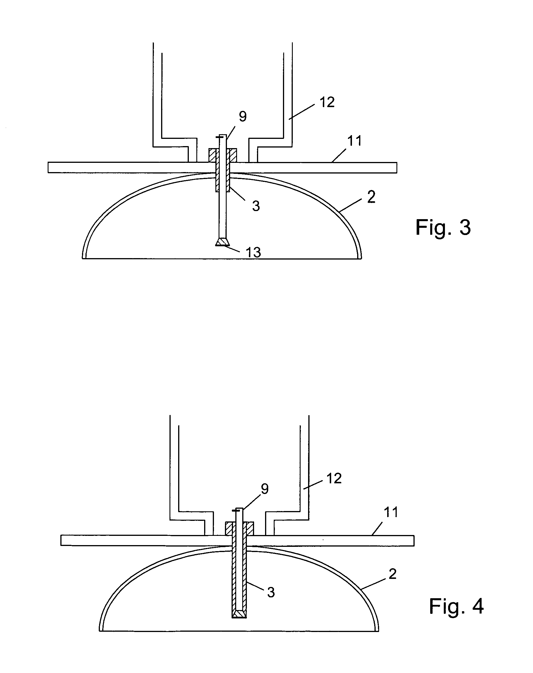 Potential separation for fill level radar