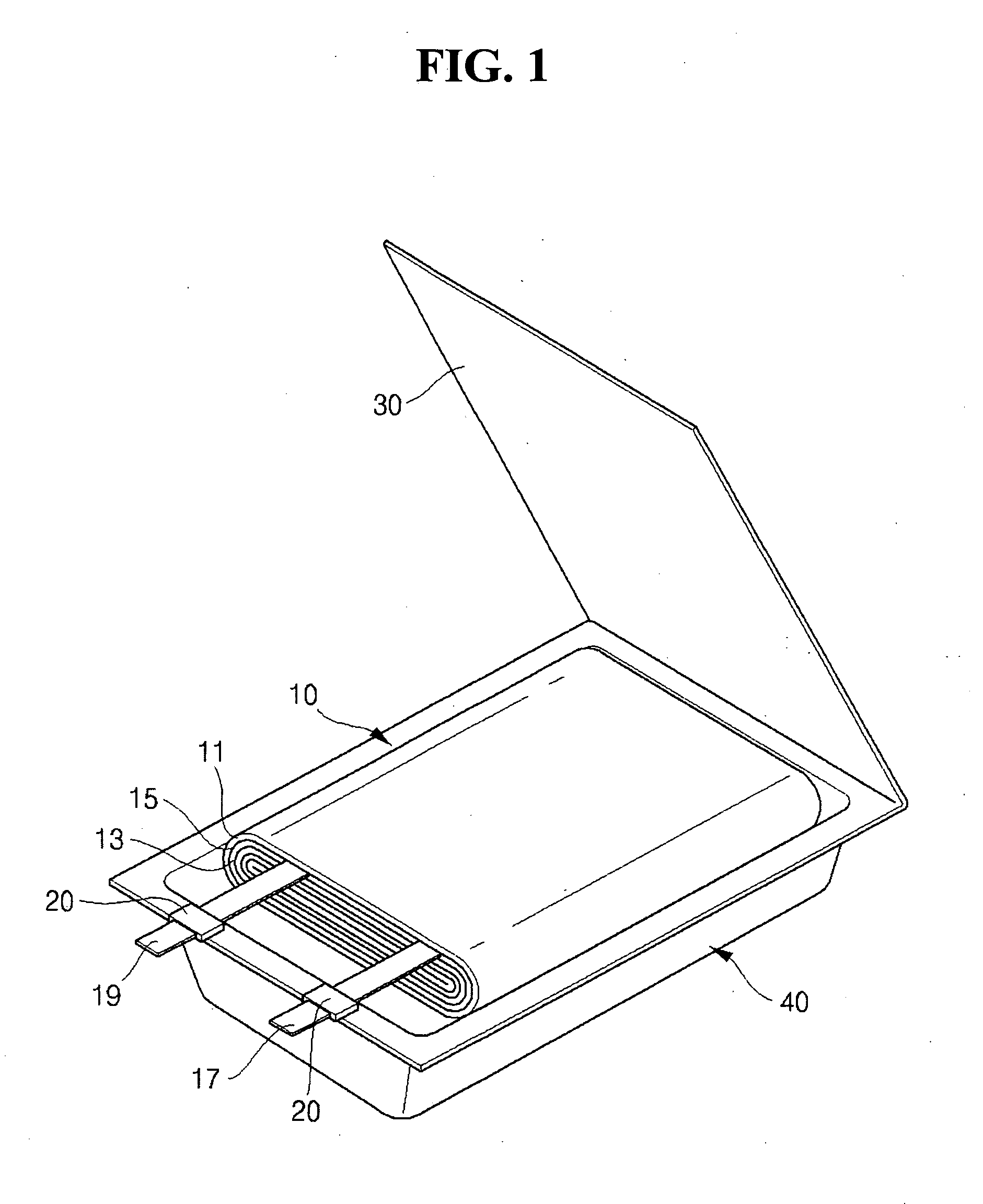 Pouch-type rechargeable battery and its method of manufacture