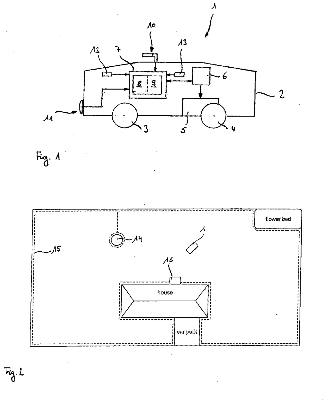 Autonomous vehicle with improved simultaneous localization and mapping function