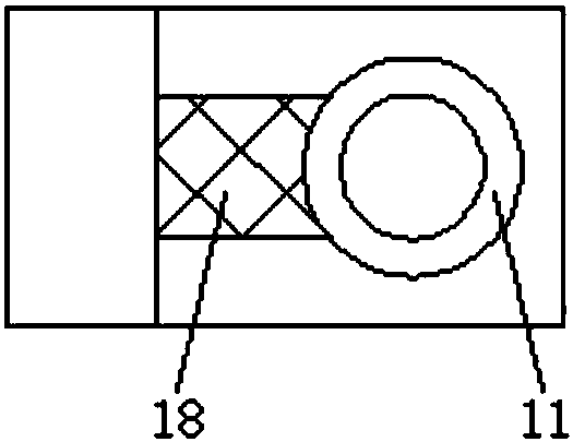 Dyeing agent scattering device