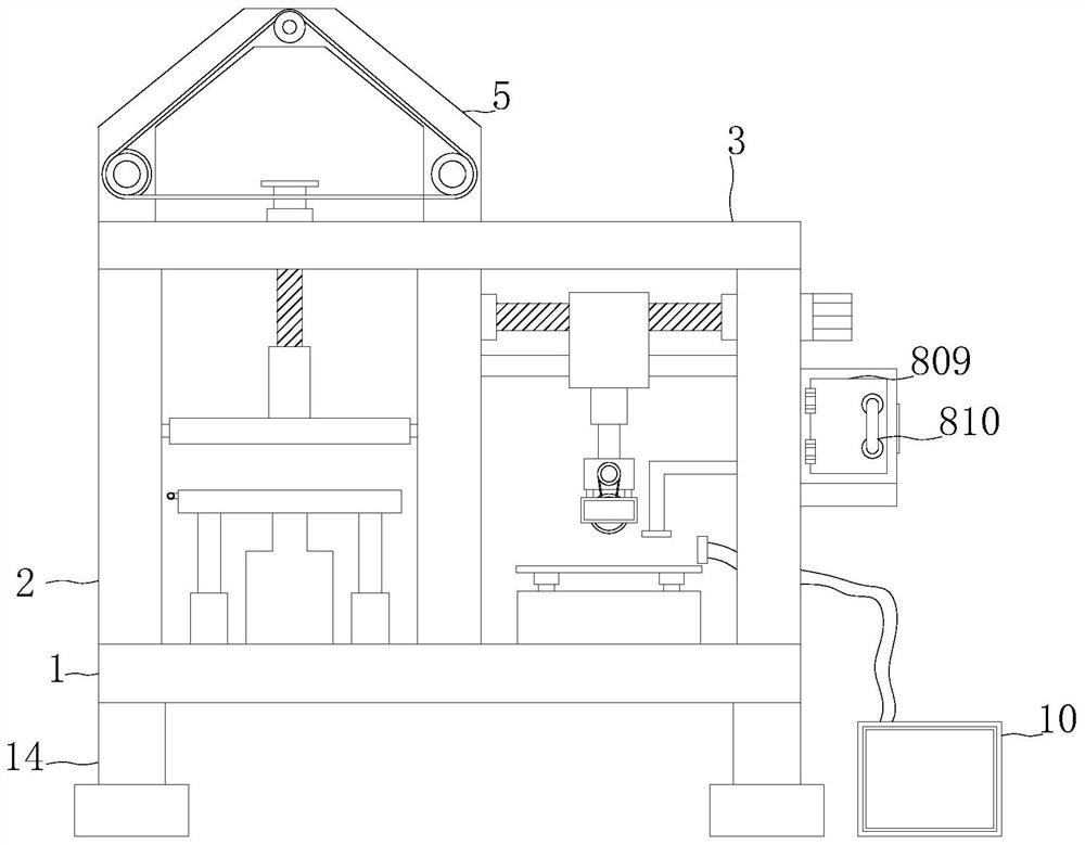 A pressing treatment device for the production and processing of aluminum alloy products