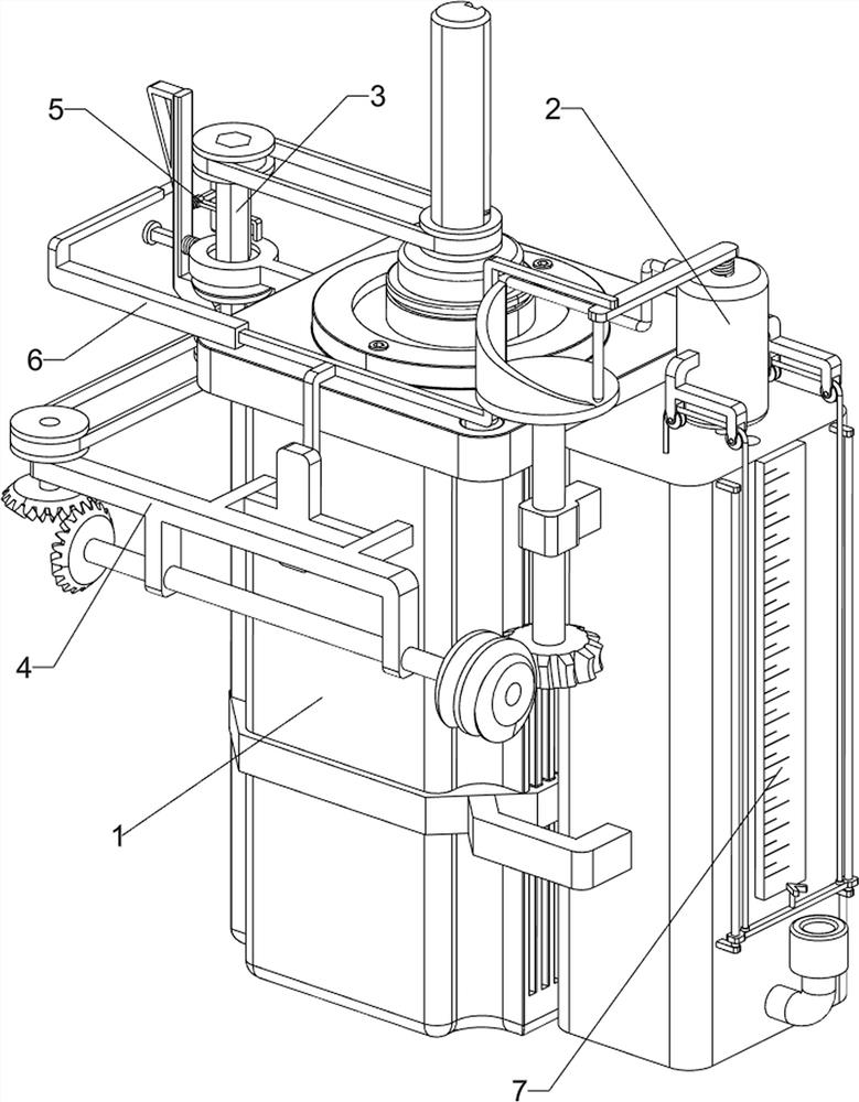 High-speed motor with lubricating function