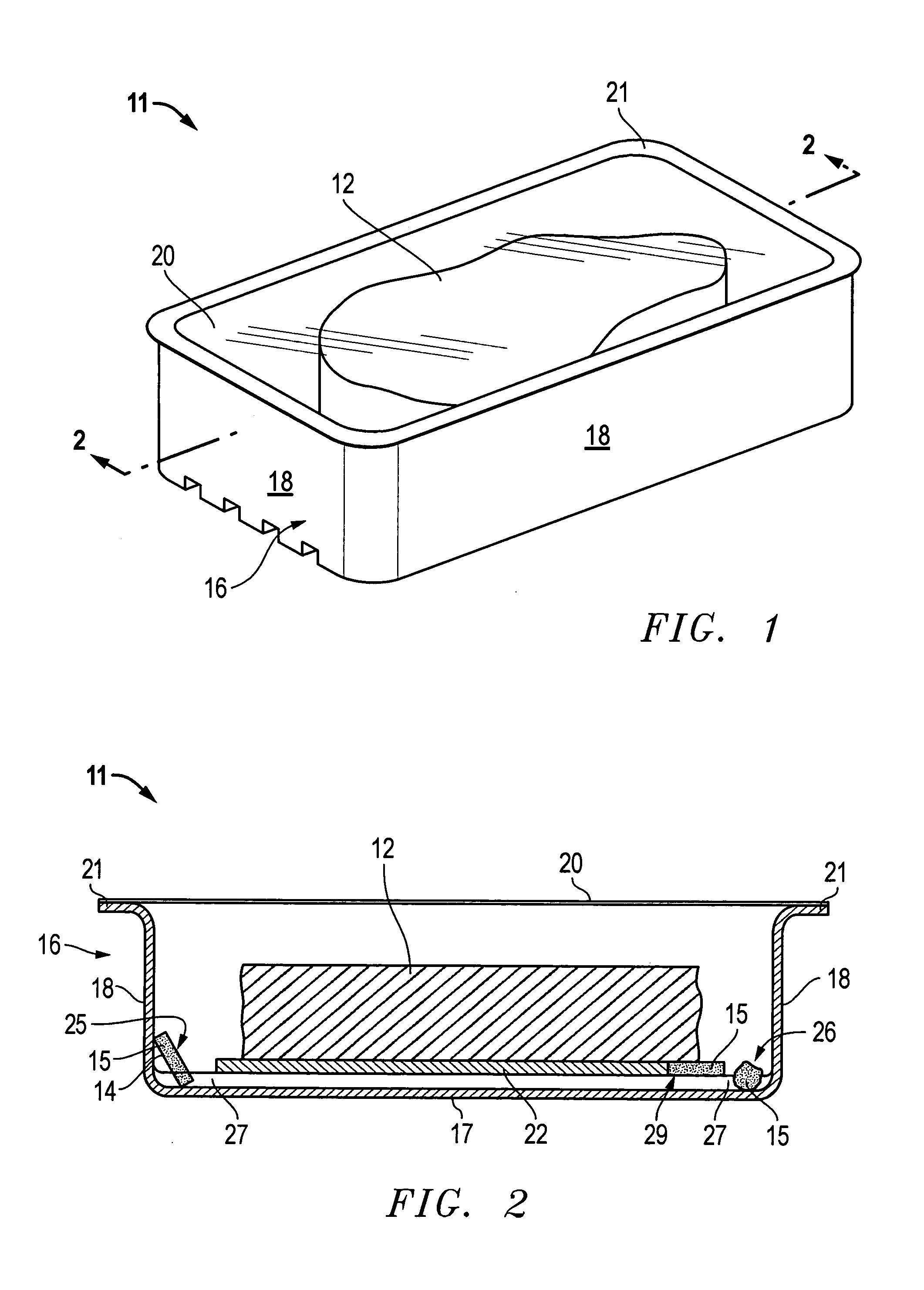 Meat product package and packaging method with maintained atmosphere