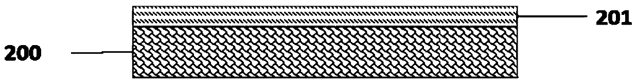 Graphene adhesion enhanced composite conductive structure and preparation method thereof