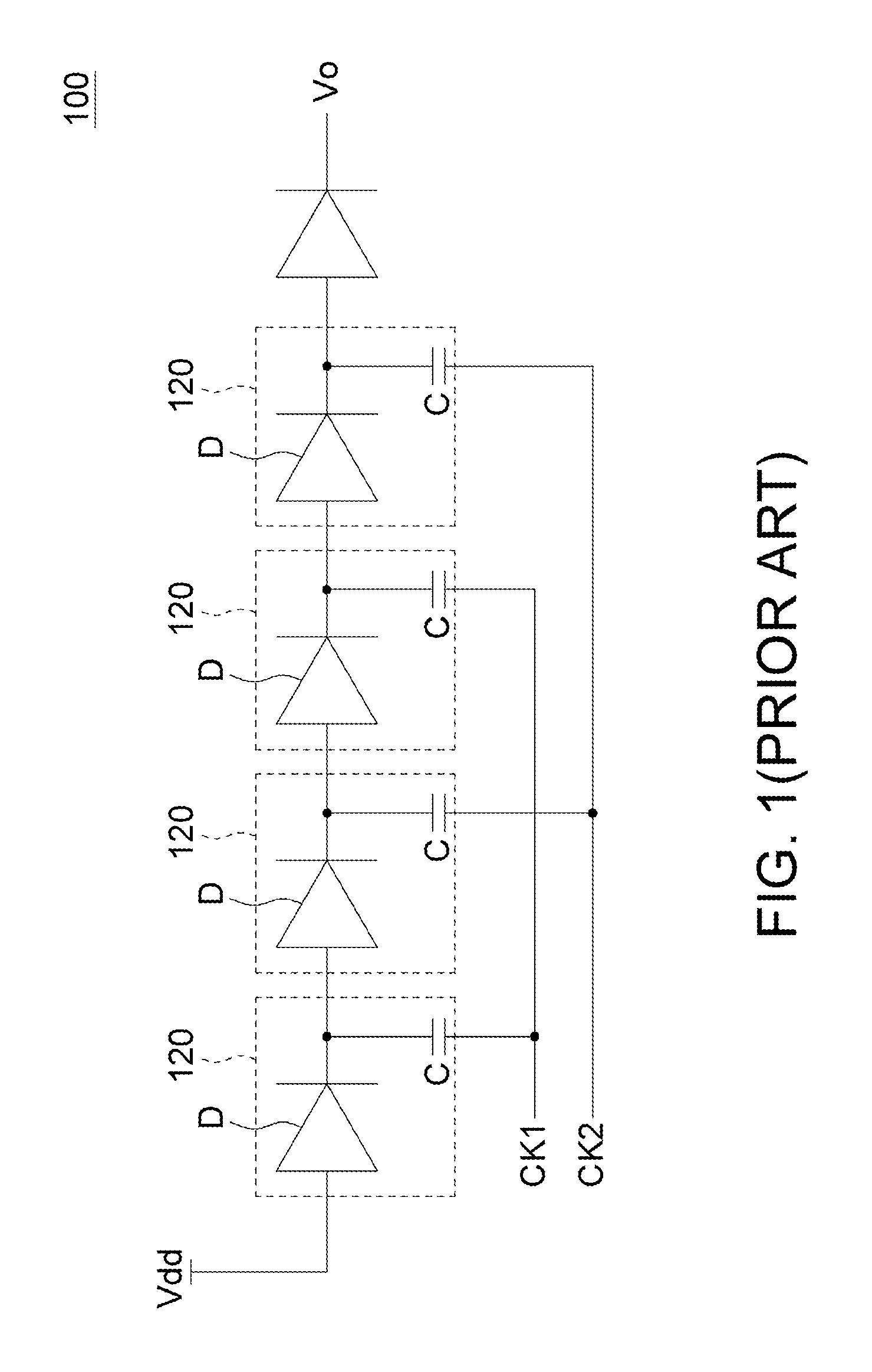 Multiple-Stage Charge Pump with Charge Recycle Circuit