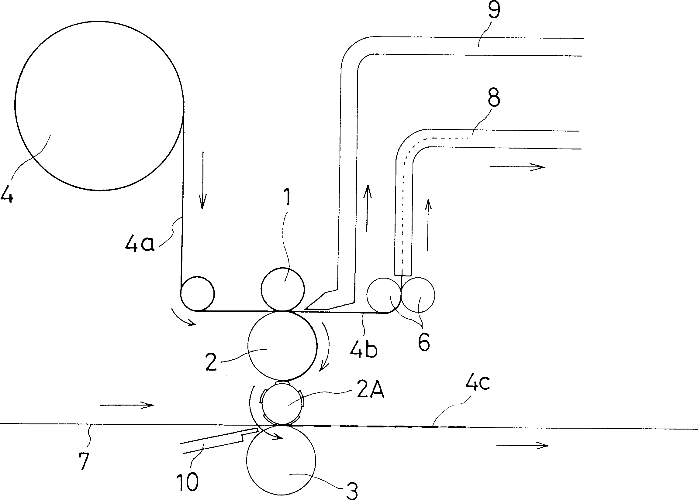 Method for mfg. resonance label, and the reconance label