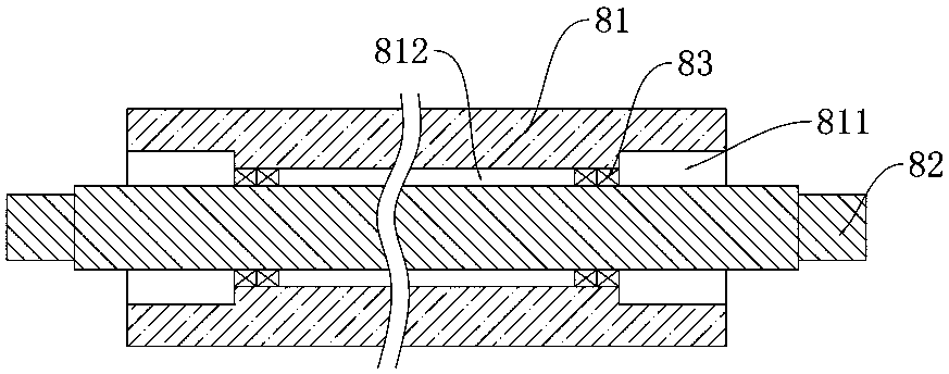 Double-layer point-to-point glue-free composite embossing system and composite embossing paper