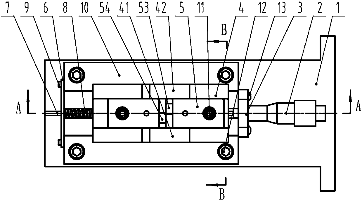 Probe precise and rapid check device and working method thereof