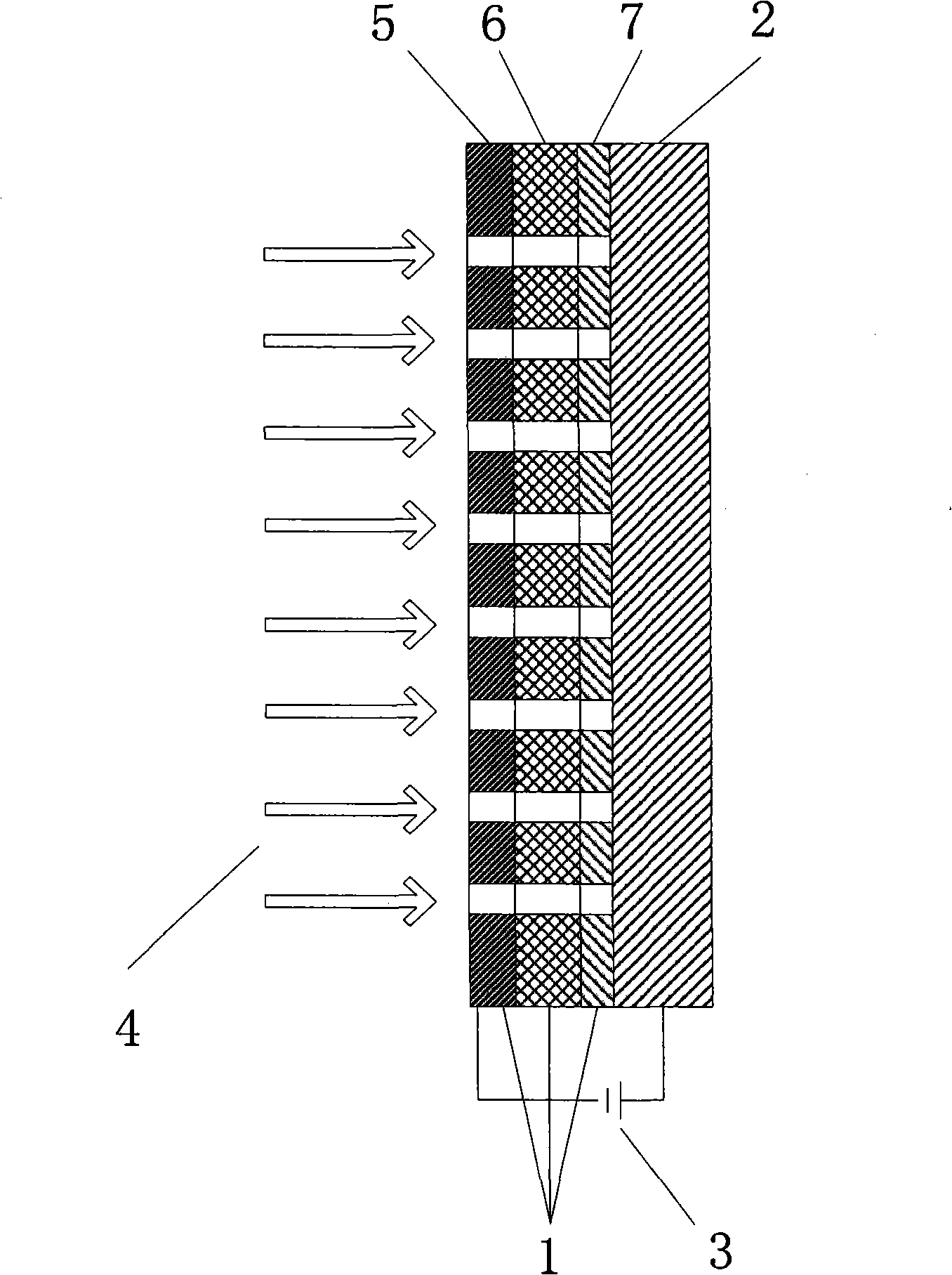Electrolytic machining method for micro-pit group using bipolar electrode and bipolar electrode thereof