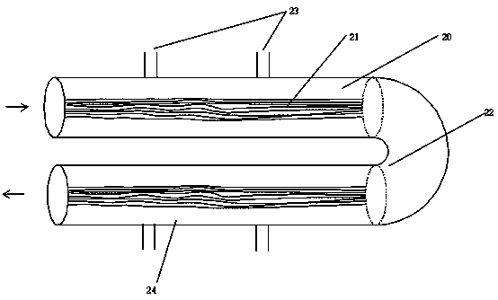 Double-self-suction type device for preparing purified water of hydrogen-rich water and method for preparing purified water by utilizing device