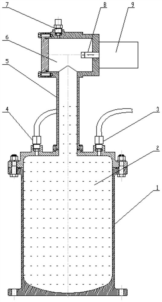 Valve load simulation device with movable valve rod