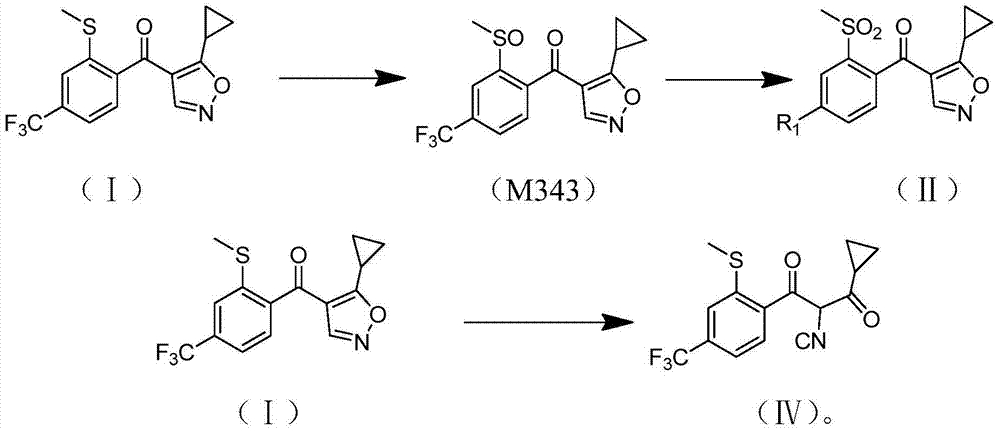 Preparation method of isoxaflutole