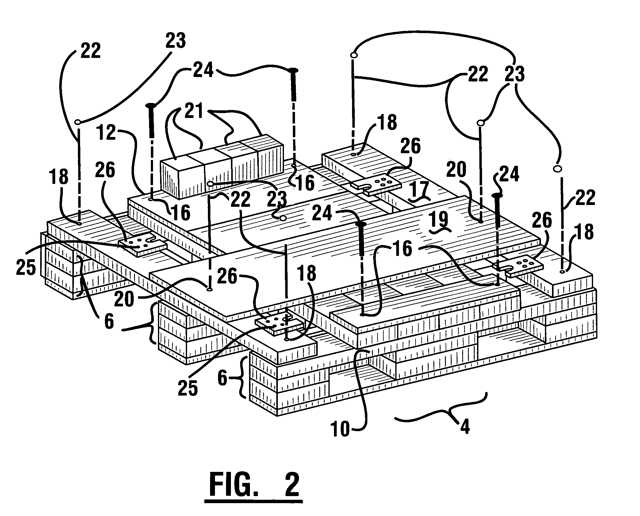 Apparatus for shipping and installation of ATM