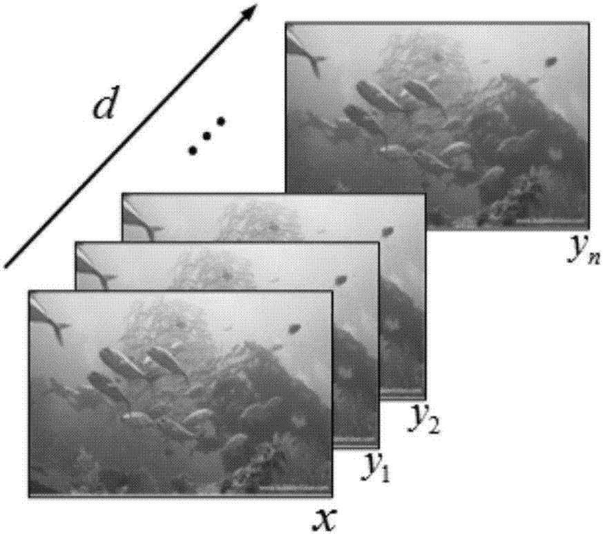 Underwater image restoration method based on color constancy and group sparse