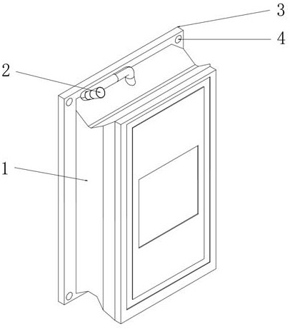 Flow battery stack structure