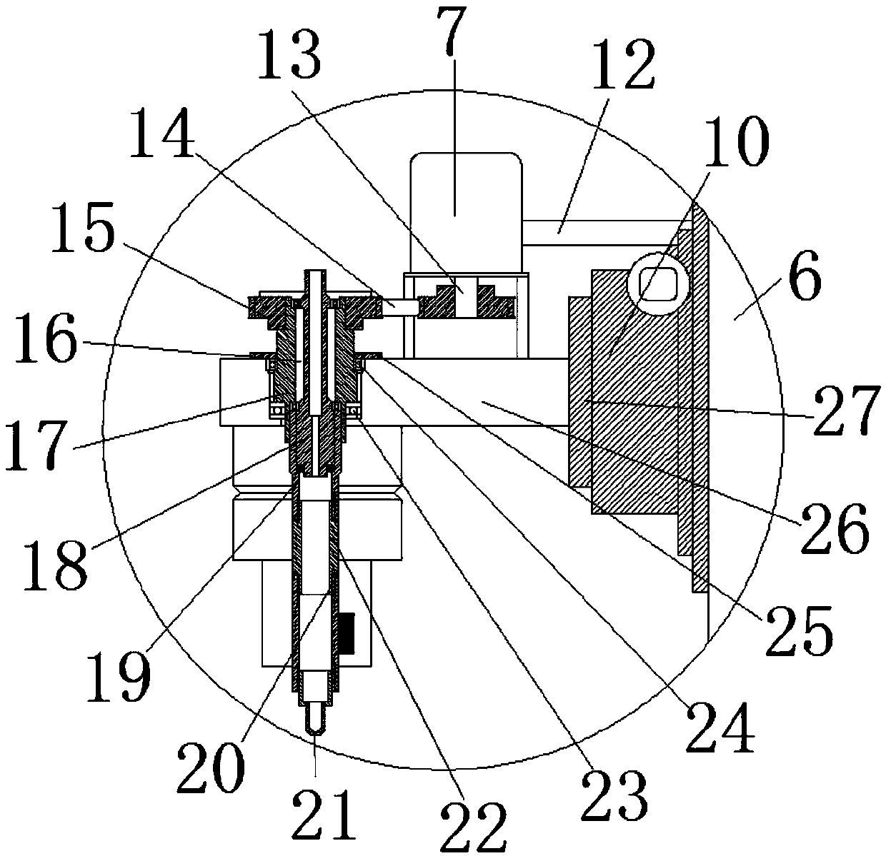 An electrolytic processing device