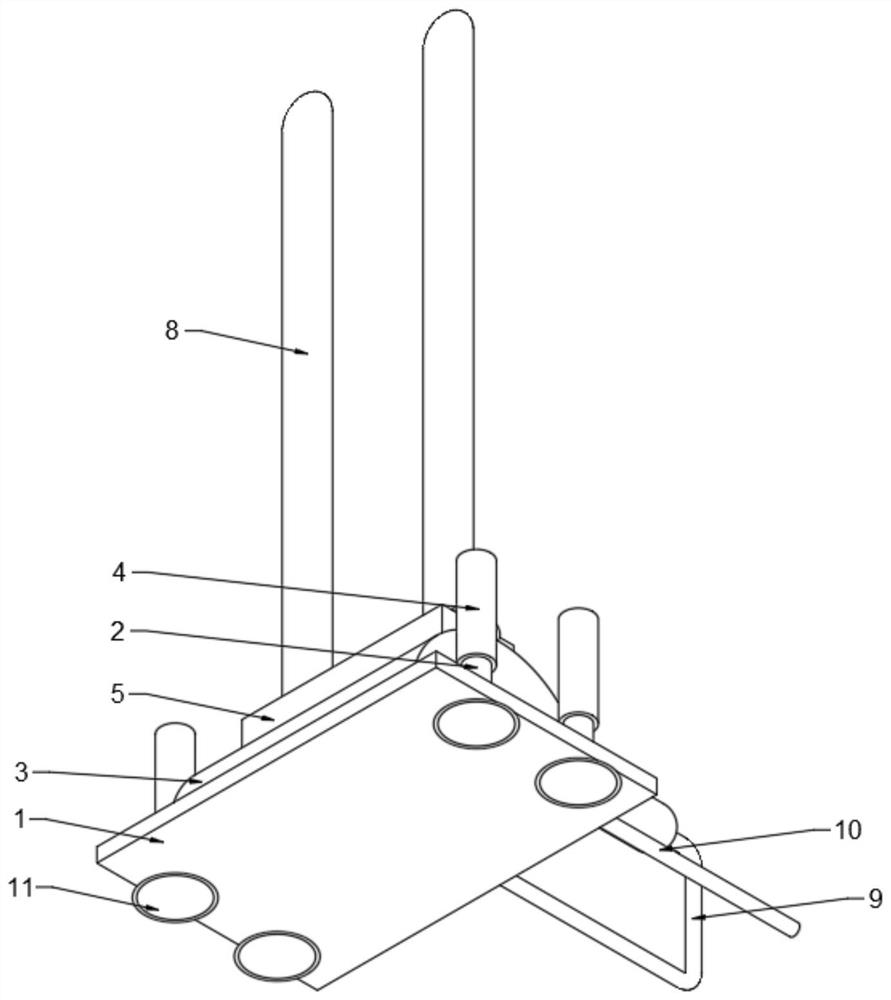 Sealed 5G Internet of Things antenna capable of preventing rainwater infiltration