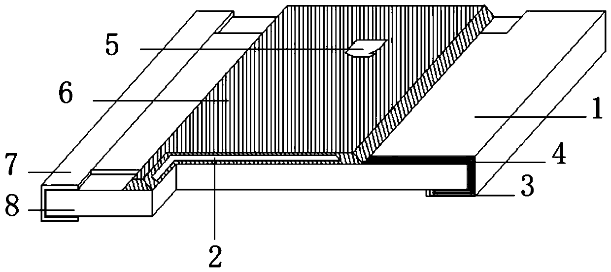 Chip resistor for precise instrument