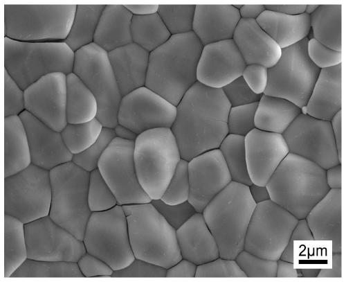 A kind of lanthanum-doped lead zirconate titanate ferroelectric thick-film ceramic material and preparation method thereof