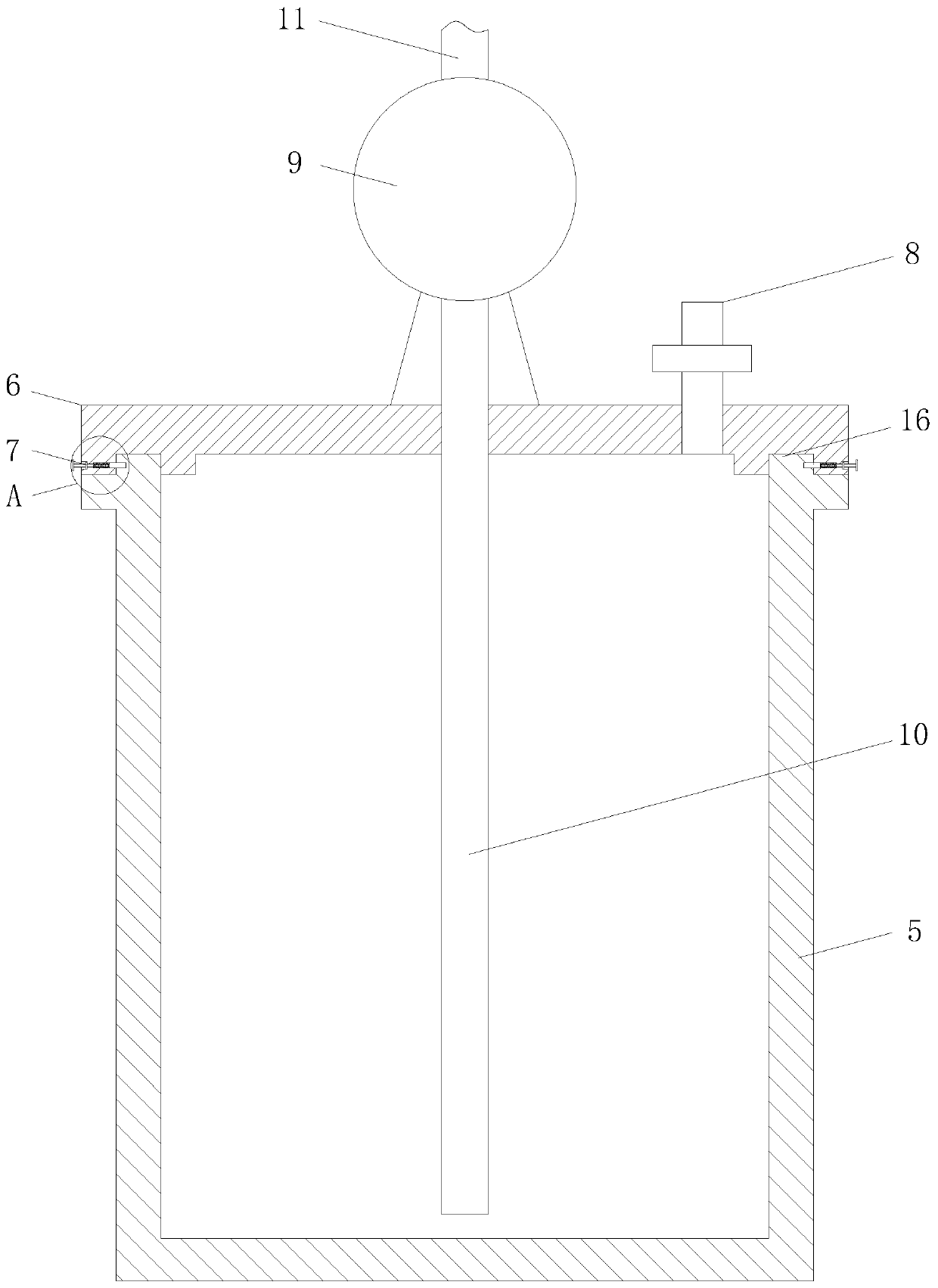 Movable feeding device convenient for quantitatively adding brine for areca nut production and processing