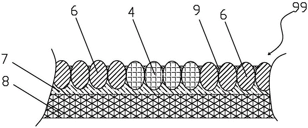 Prefabricating and mounting method for pebble-pattern prefabricated slab