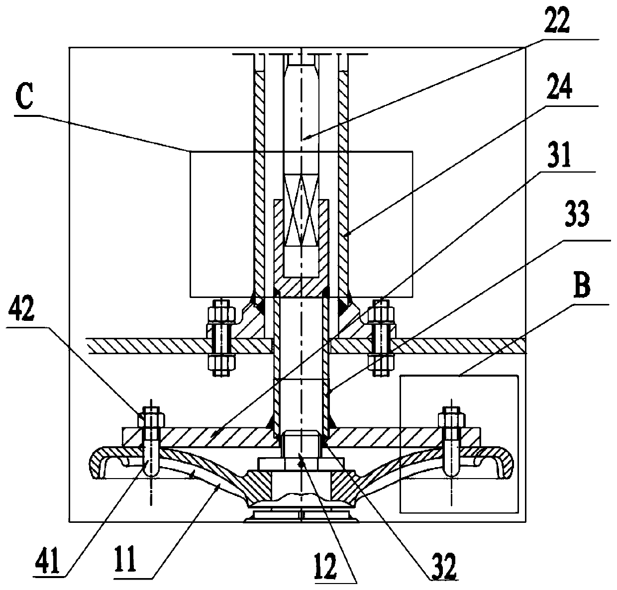 Valve remote transmission device