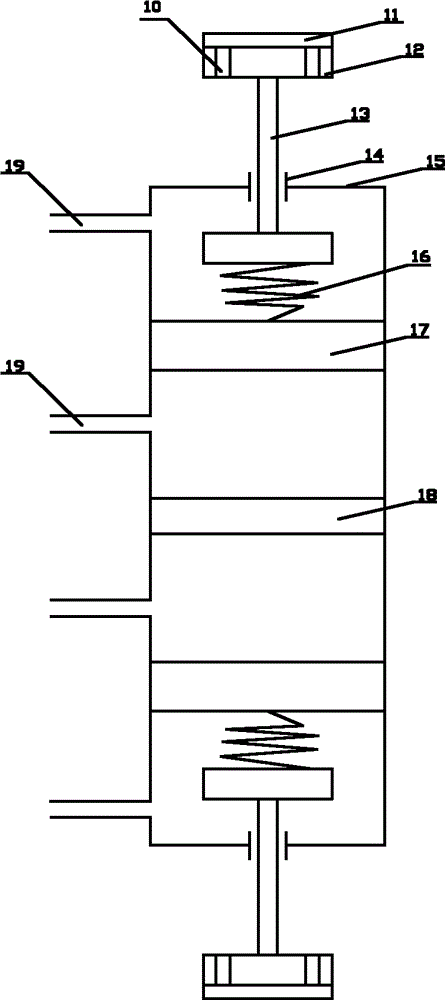 Parameter adjustable type polishing clamp device for heavy-calibre plane optical element