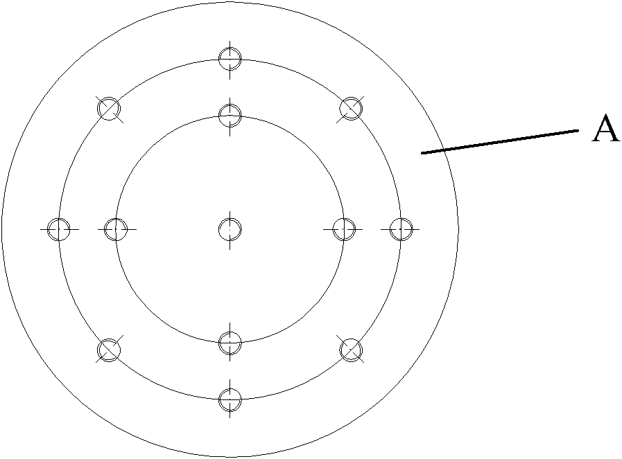 Parameter adjustable type polishing clamp device for heavy-calibre plane optical element