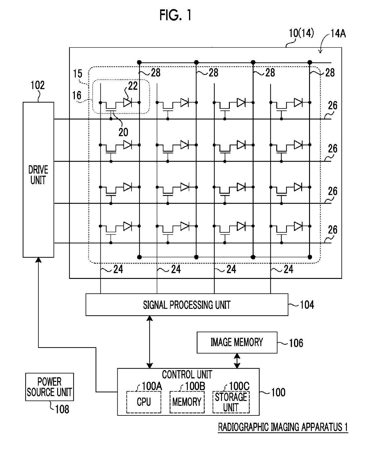 Radiation detector and radiographic imaging apparatus