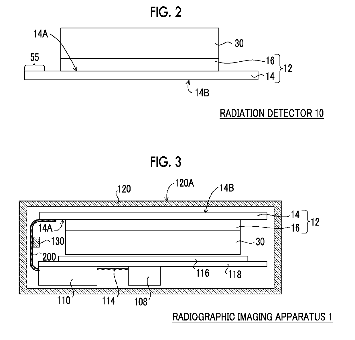 Radiation detector and radiographic imaging apparatus