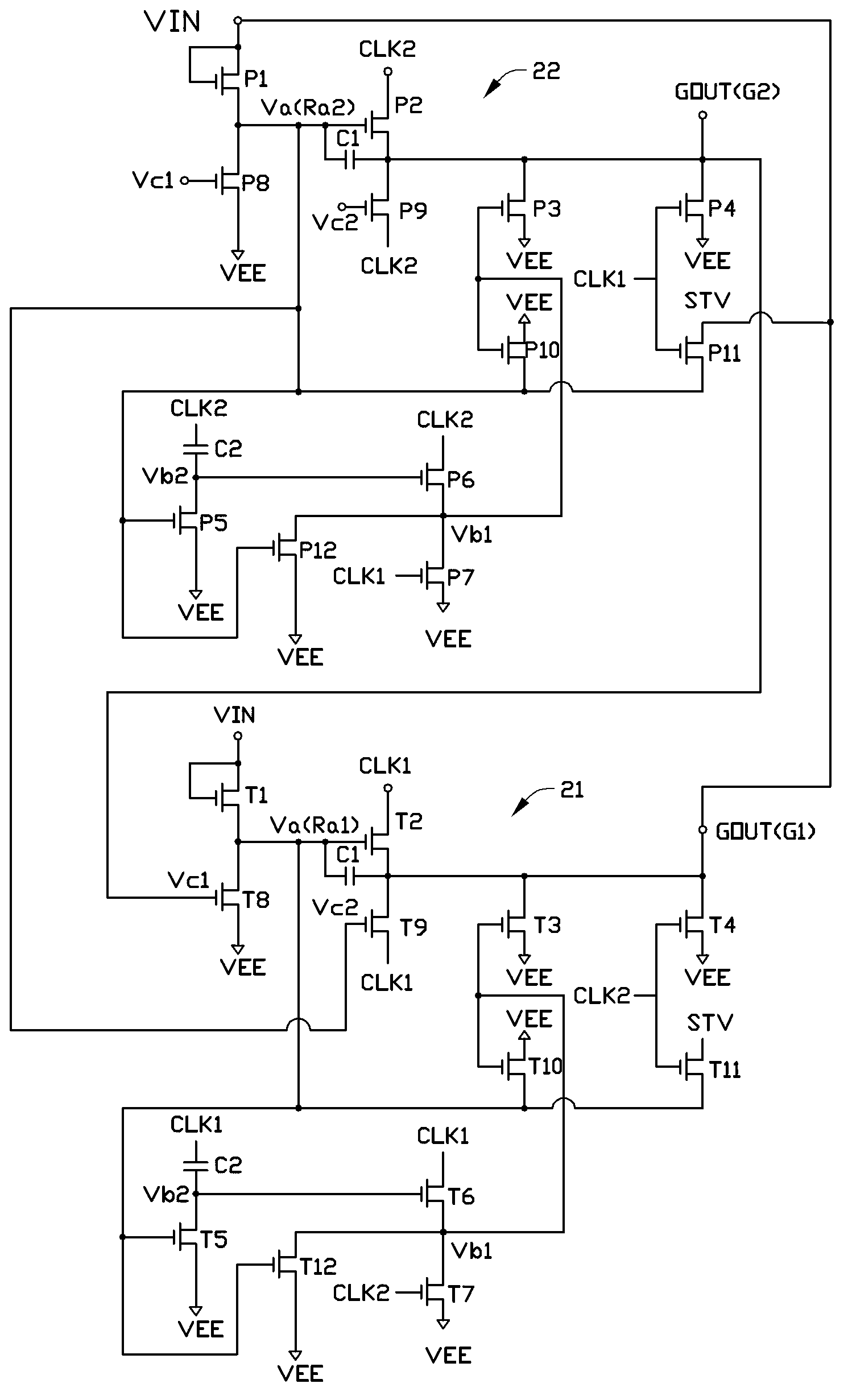 Shift register and liquid crystal display device