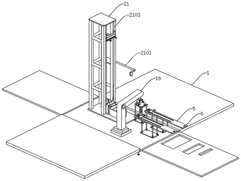 3C product drop test equipment platform