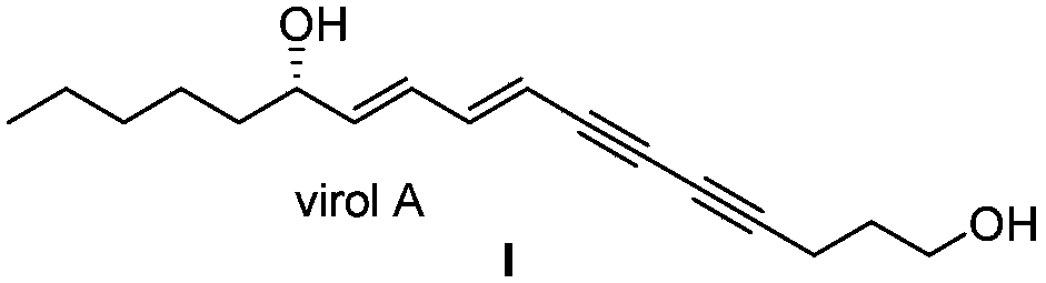 A kind of synthetic method of hemlock extract (s)-virol A