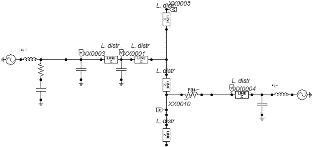RC serial connection-based very fast transient overvoltage suppression method