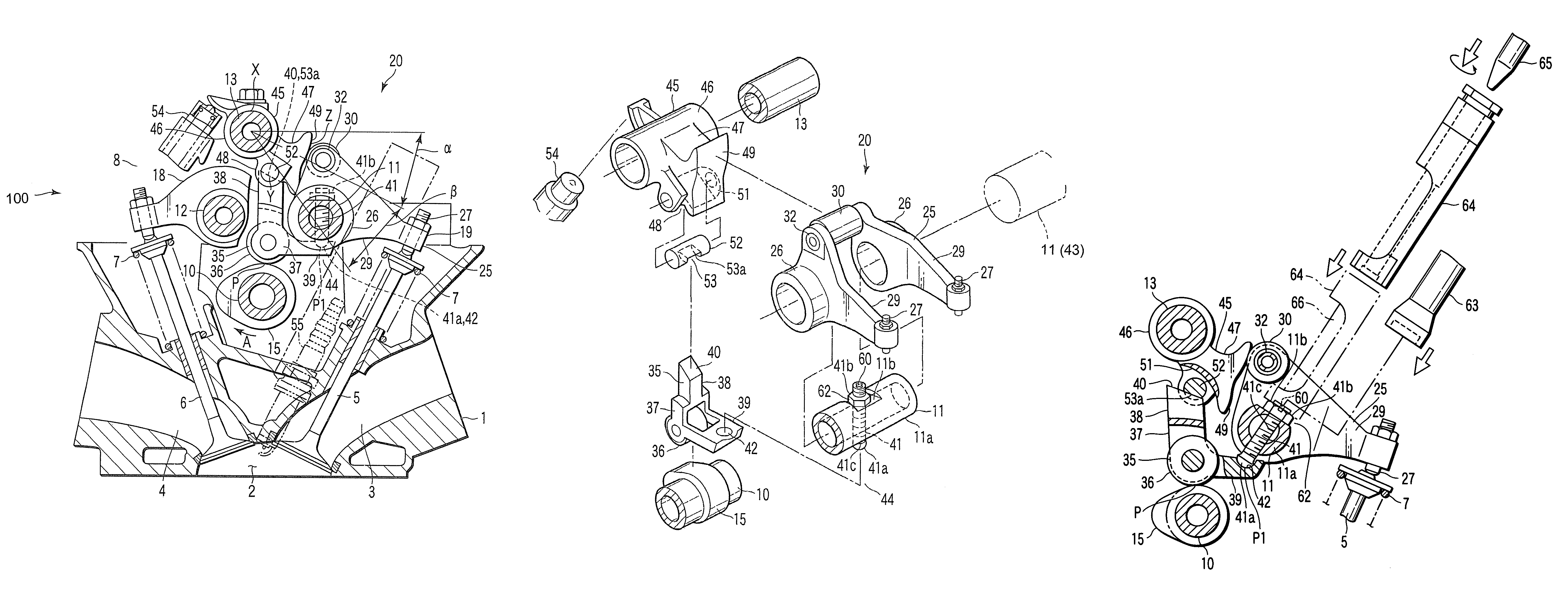 Variable valve unit for internal combustion engine